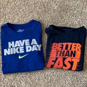 Nike t-shirts